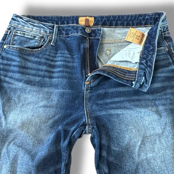 Driftwood ​Colette Floral Embroidered Denim Jeans Classic Fit Women’s Size 32 - Picture 12 of 14